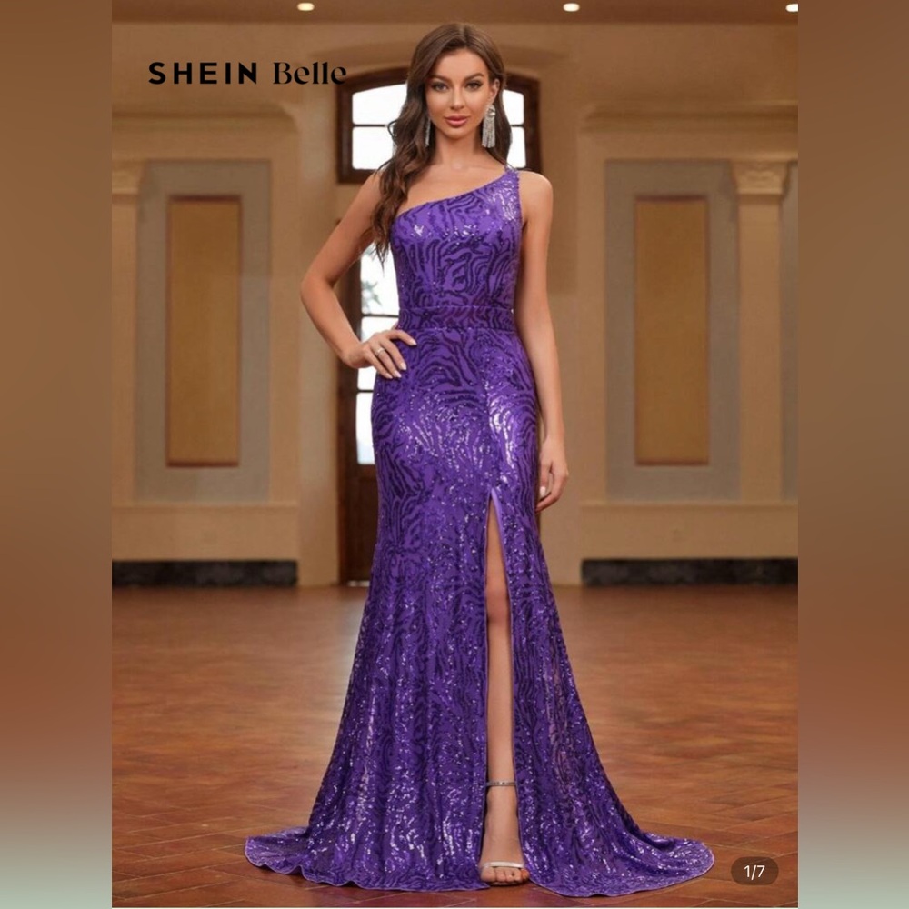 Purple Evening Gown
